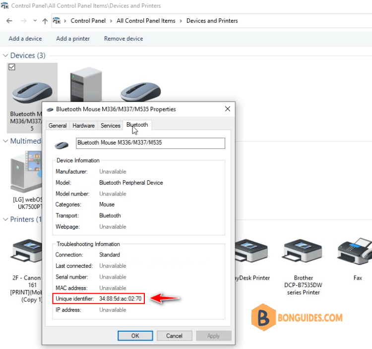 windows 10 remove paired bluetooth devices